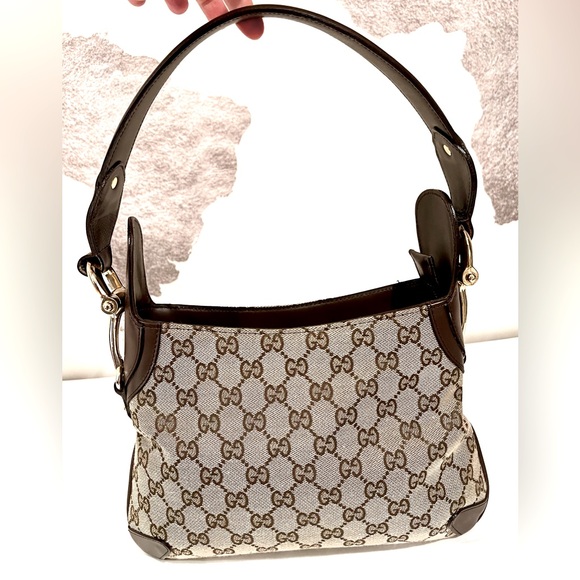 Gucci GG Creole HoBo in canvas and leather trim - Picture 2 of 14